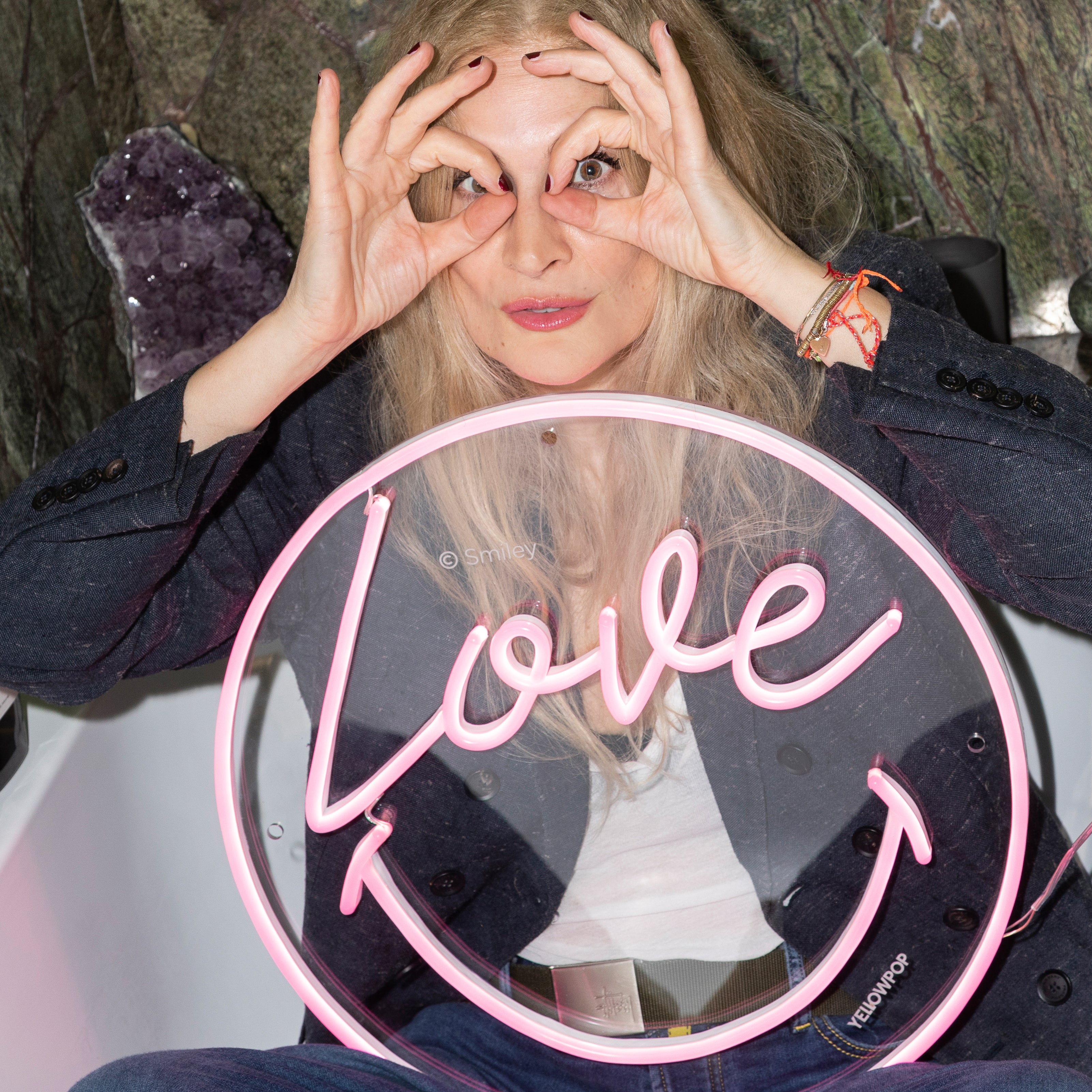Love Smiley by Smiley®, signe en néon LED
